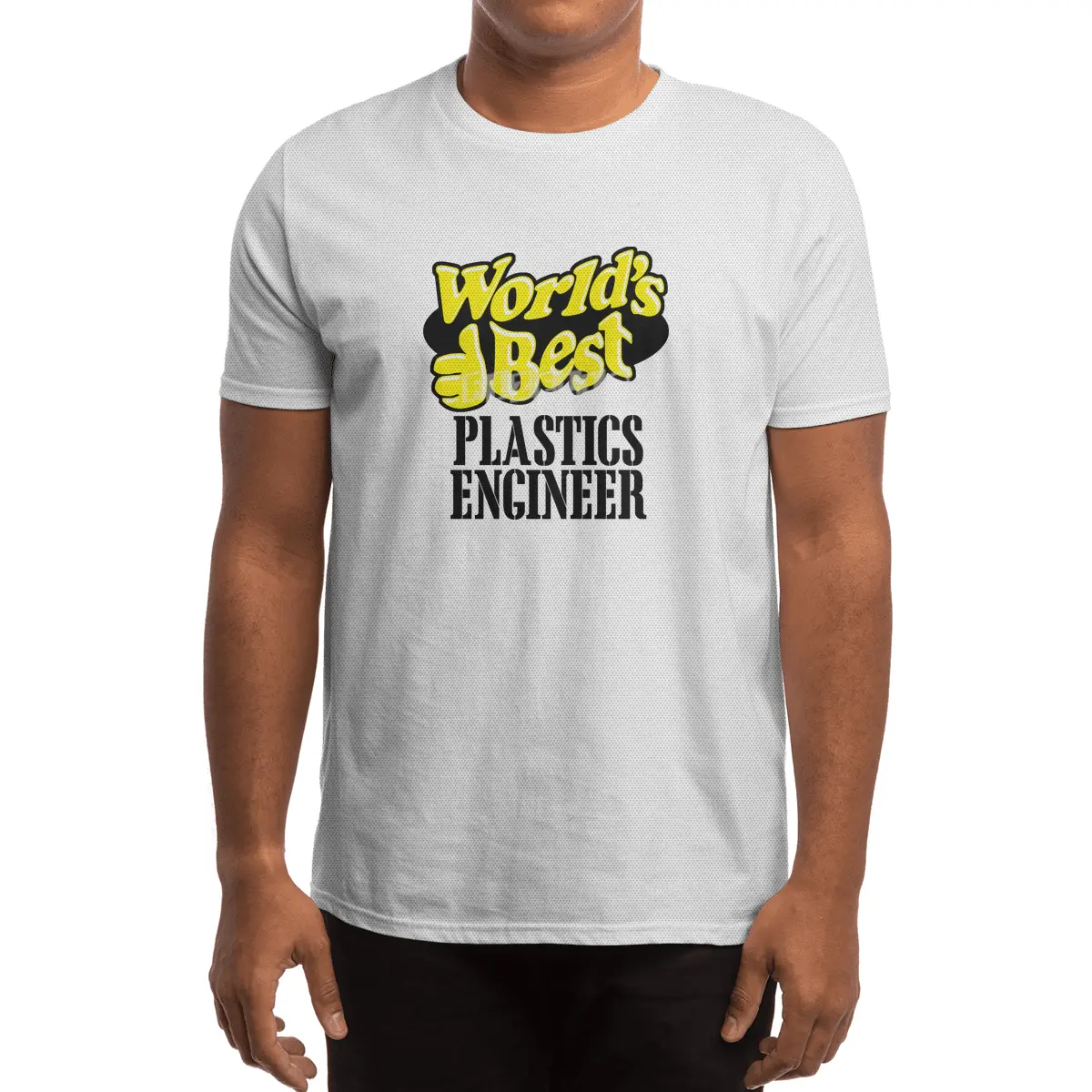 World's Best Plastics Engineer Spor T-Shirt