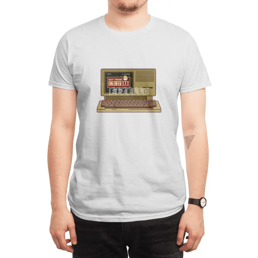 Software Engineer III | Retro Computer Programmer Spor T-Shirt
