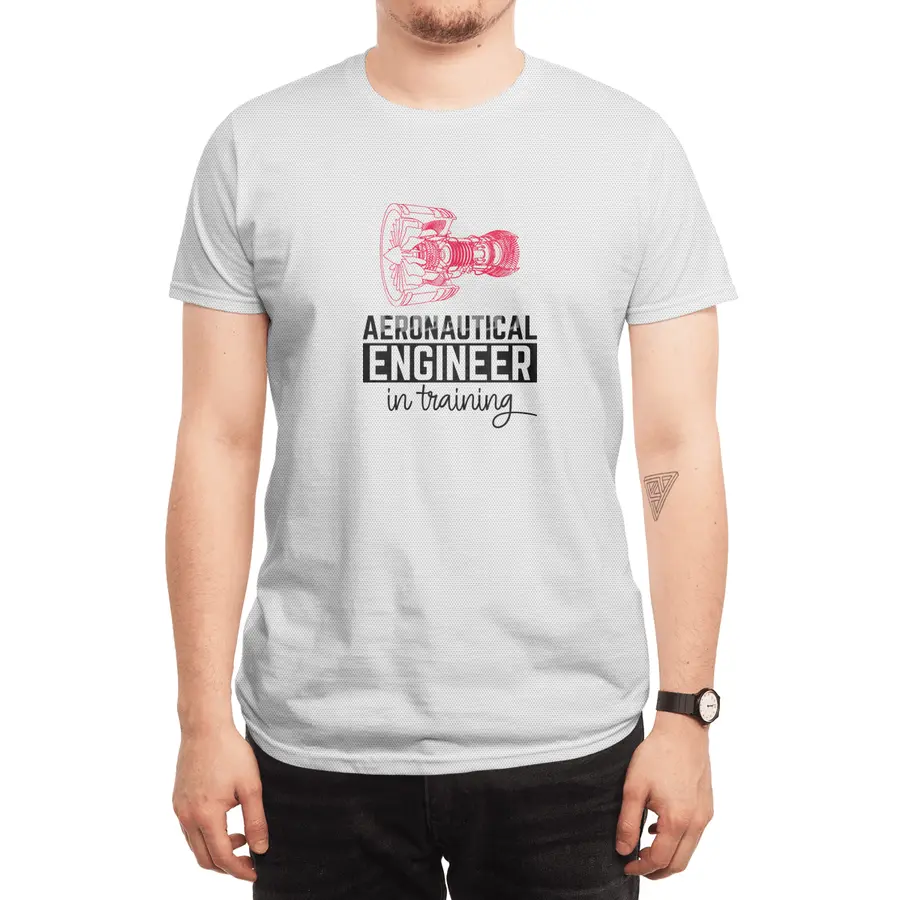Aeronautical Engineer in Training Spor T-Shirt