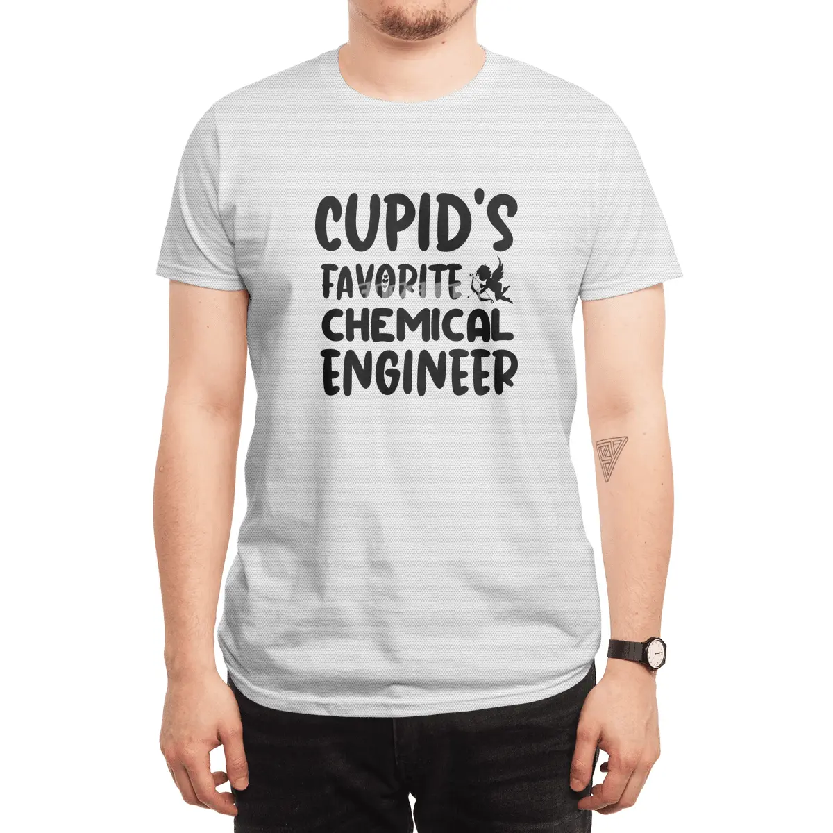 Cupids Favorite Chemical Engineer Valentines Day Spor T-Shirt