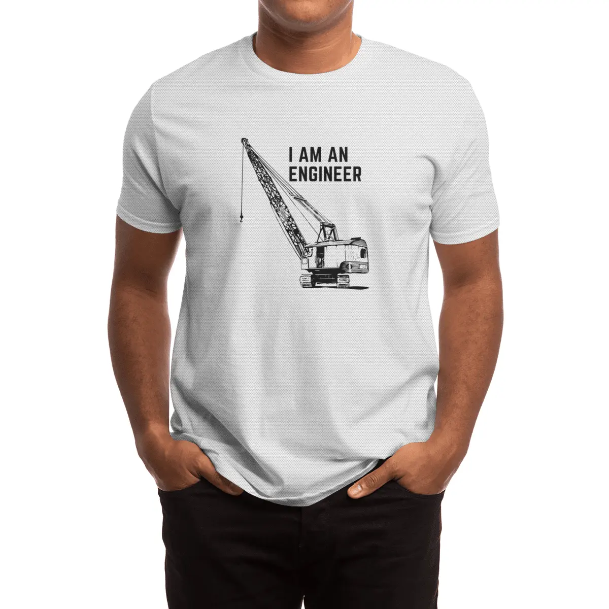 I Am An Engineer Spor T-Shirt