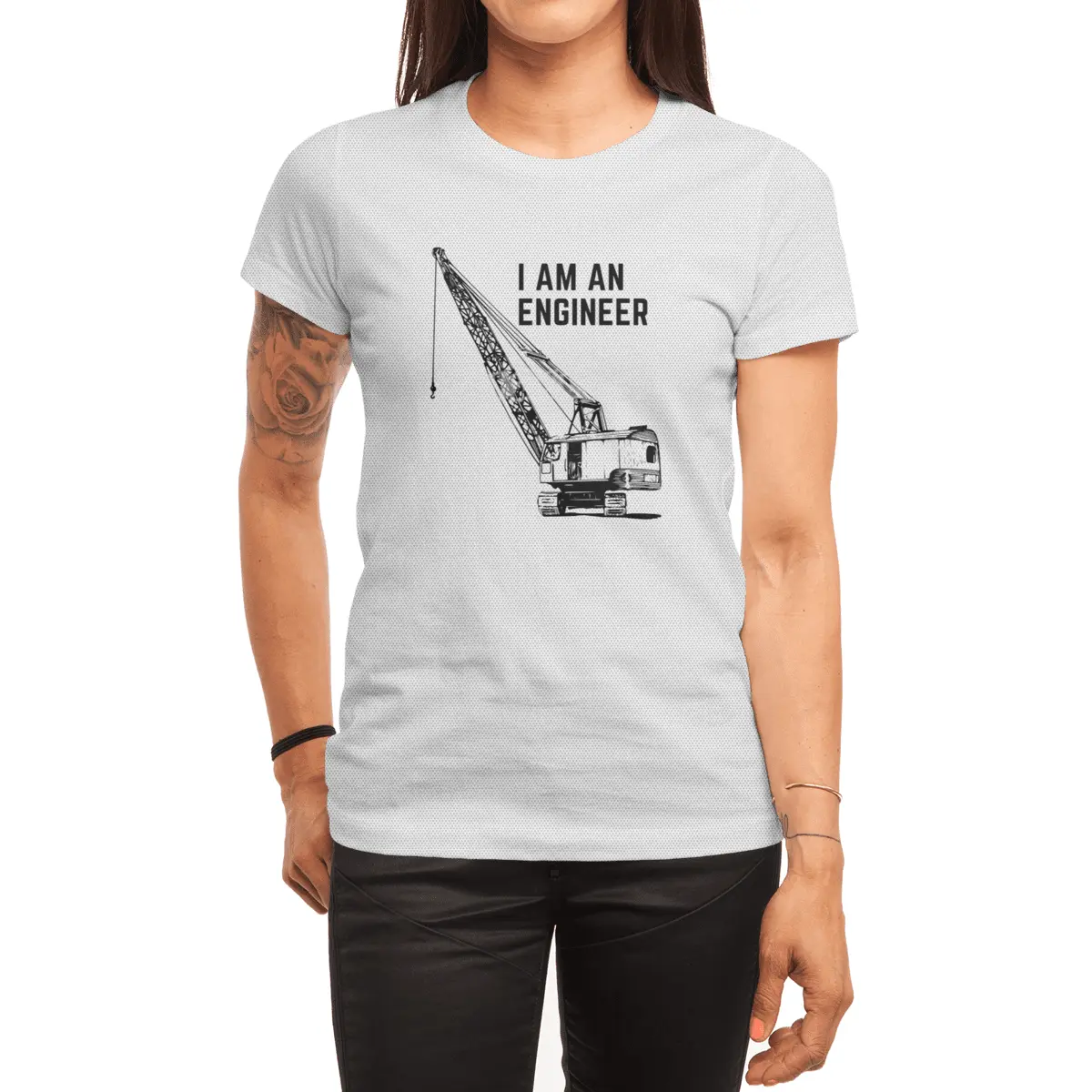 I Am An Engineer Spor T-Shirt