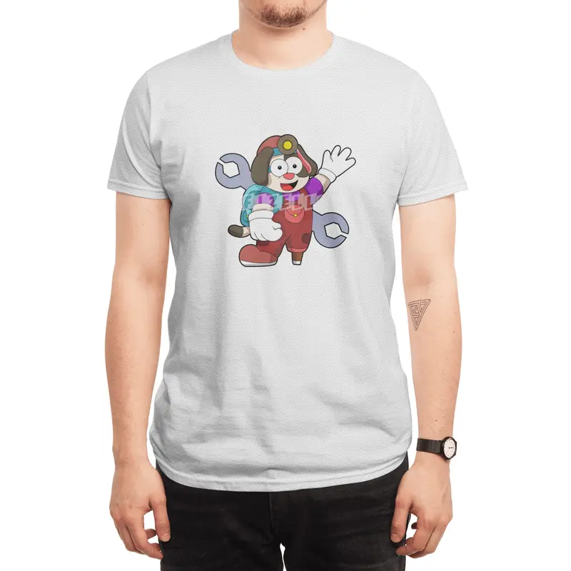 Dog as Mechatronics engineer with Wrench Spor T-Shirt
