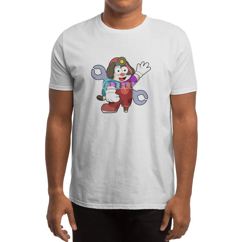 Dog as Mechatronics engineer with Wrench Spor T-Shirt