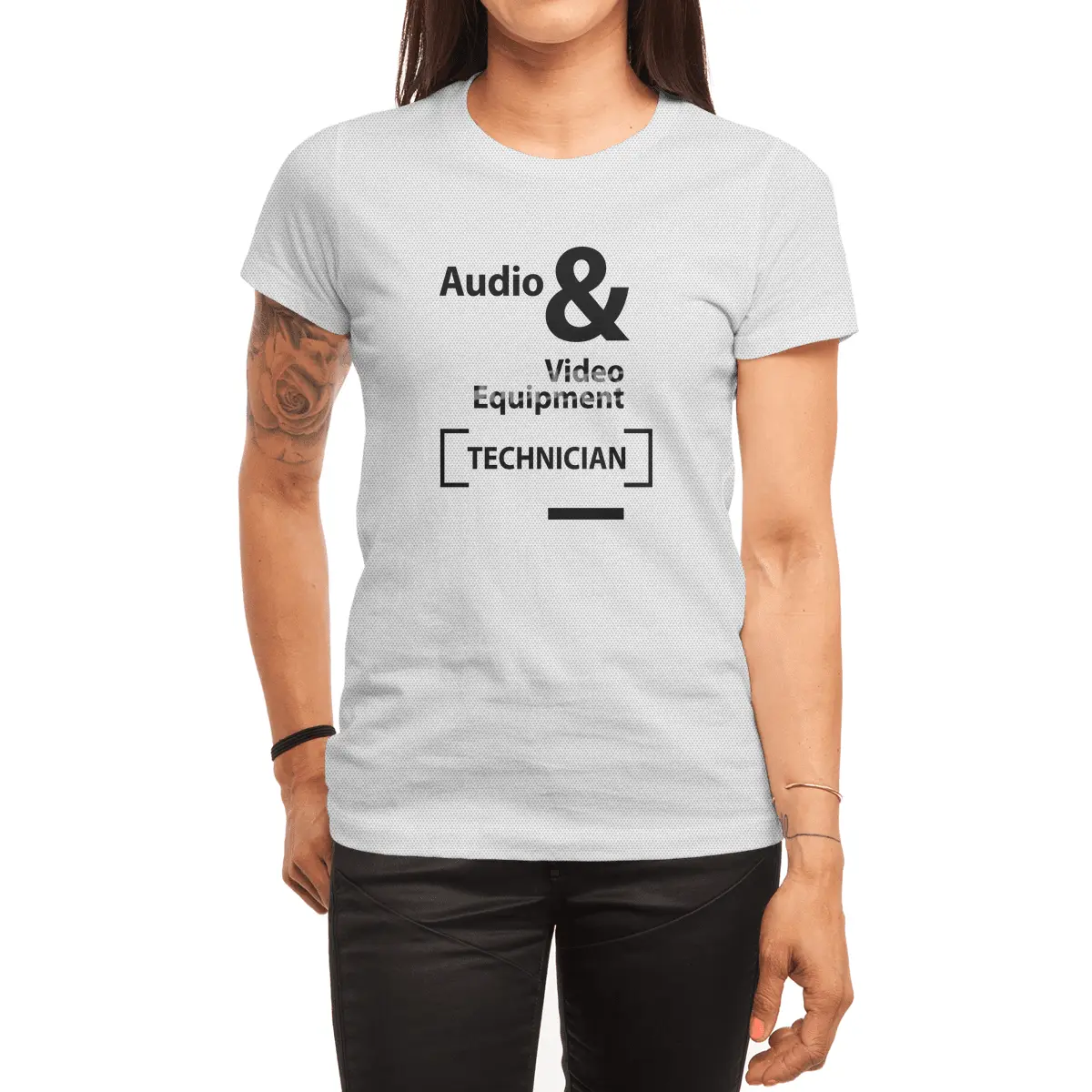 Audio & Video Equipment Technician Job Title Gift Spor T-Shirt