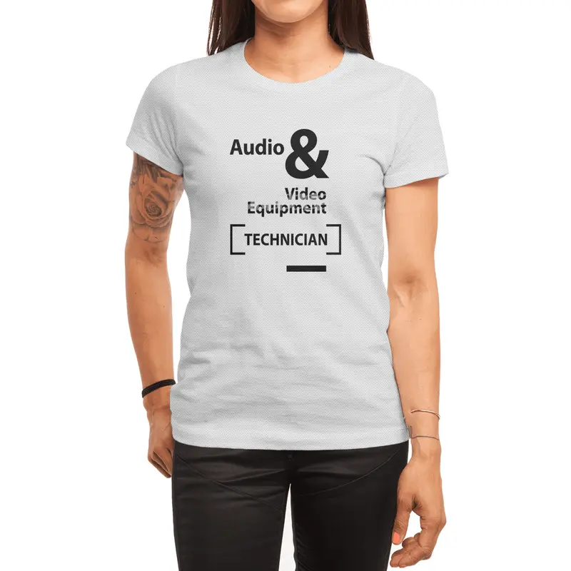 Audio & Video Equipment Technician Job Title Gift Spor T-Shirt