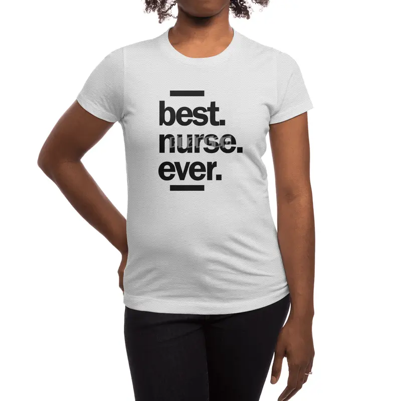 Best Nurse Ever Job Title Men Women Gift Spor T-Shirt