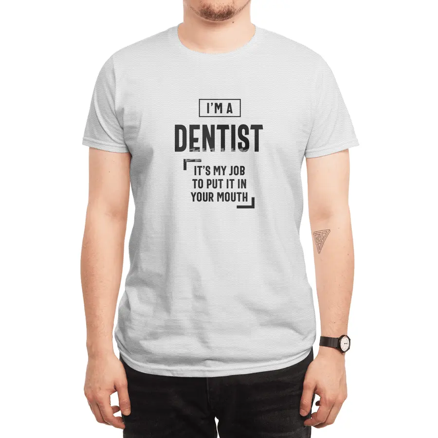 Dentist Job Title Men Women Gift Spor T-Shirt