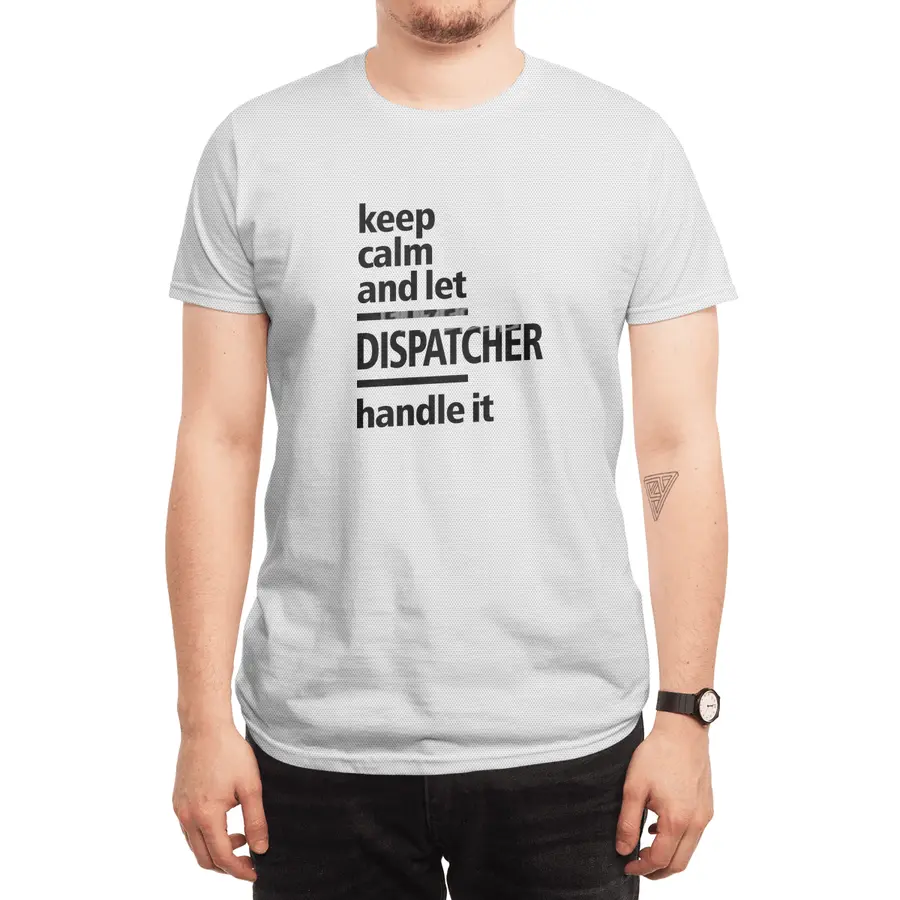 Dispatcher Job Title Gift Spor T-Shirt