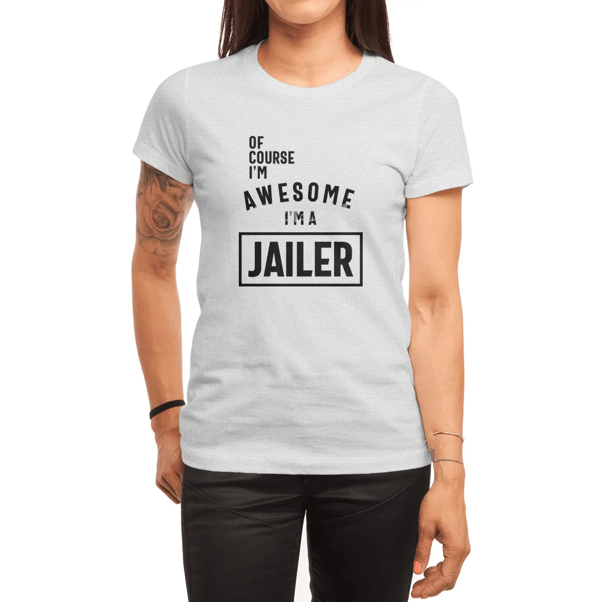 Of Course I'm Awesome I'm a Jailer Job Title Gift Spor T-Shirt