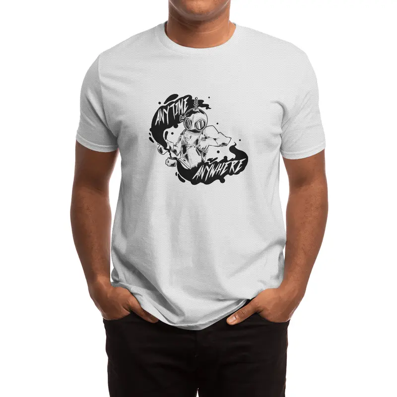 Coffee: Anytime, Anywhere Spor T-Shirt