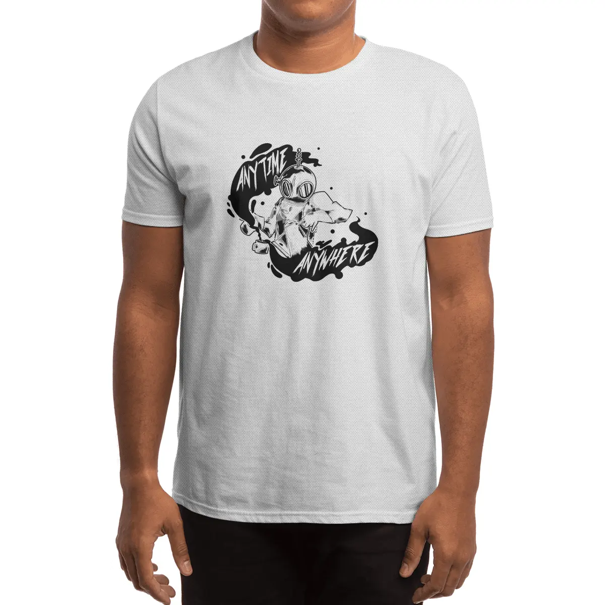 Coffee: Anytime, Anywhere Spor T-Shirt