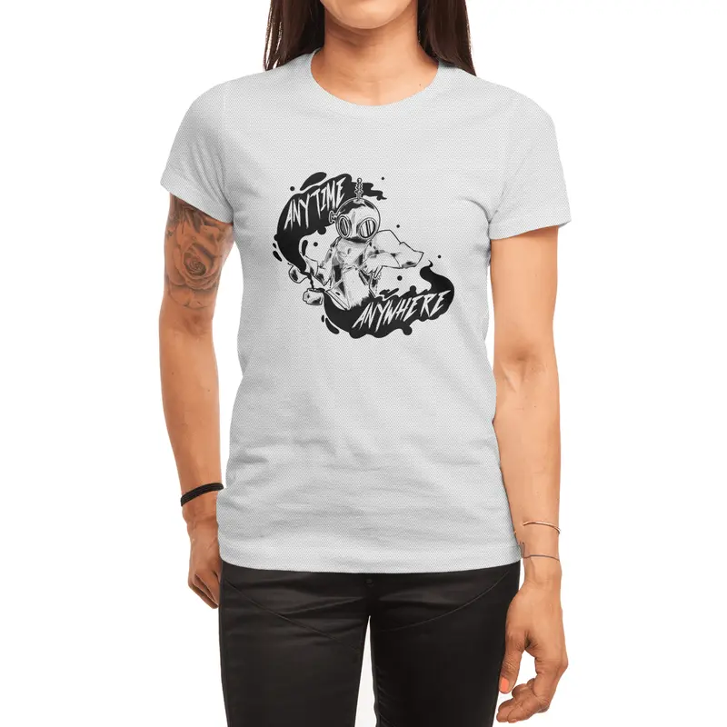 Coffee: Anytime, Anywhere Spor T-Shirt
