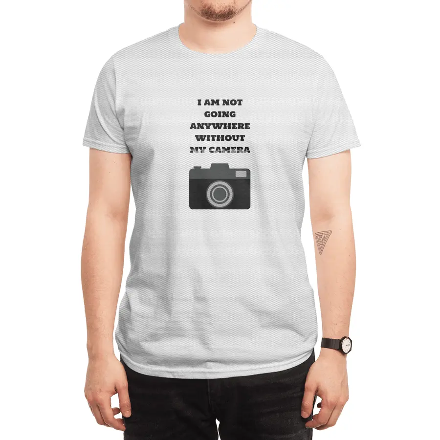 I am not going anywhere without my camera Spor T-Shirt