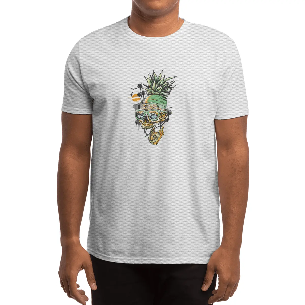 Summer Pineapple Spor T-Shirt