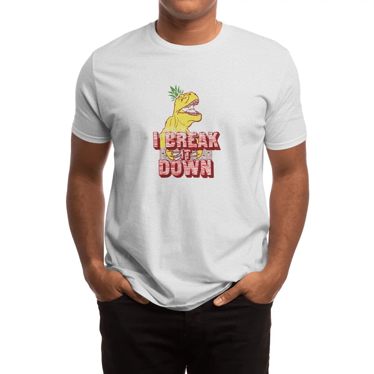 PineappleSaurus Rex Spor T-Shirt