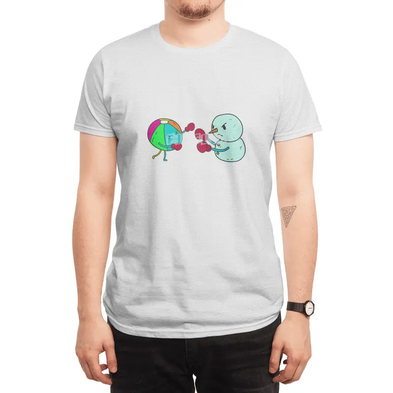Summer v winter Spor T-Shirt
