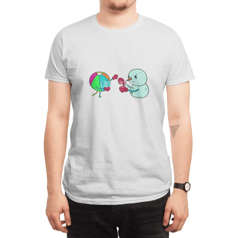 Summer v winter Spor T-Shirt
