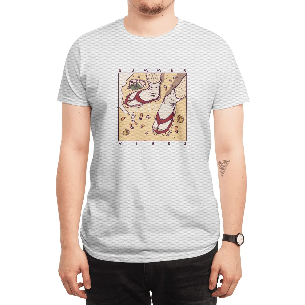 SUMMER VIBES Spor T-Shirt