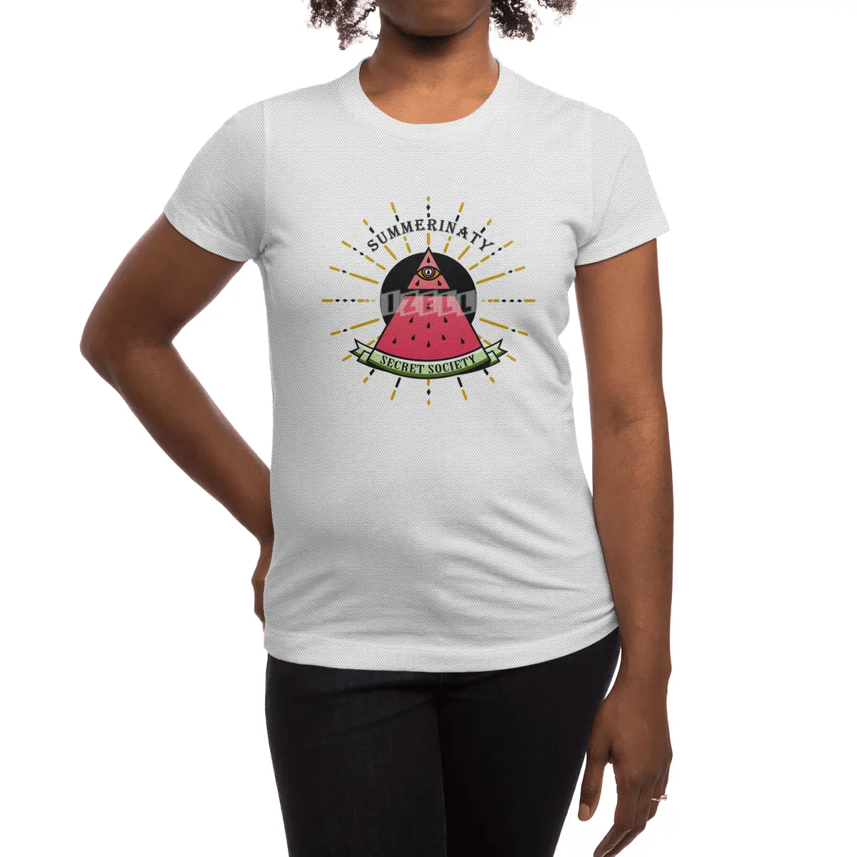 Summerinaty Secret Society Spor T-Shirt
