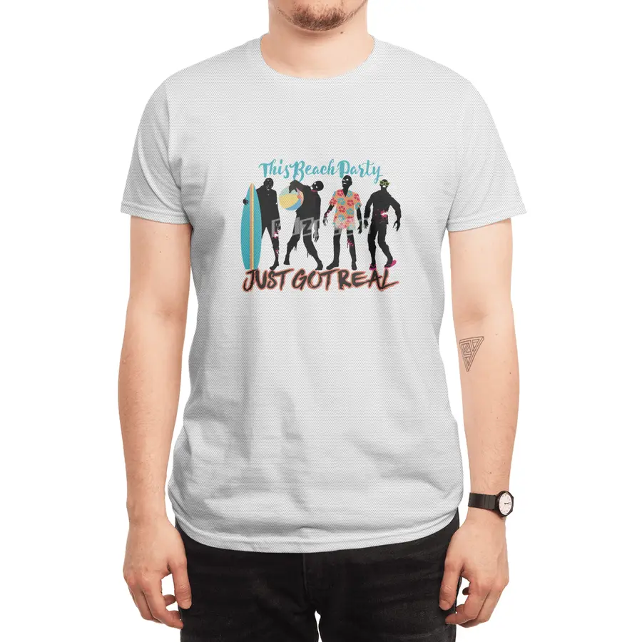 Summer zombies beach party just got real Spor T-Shirt