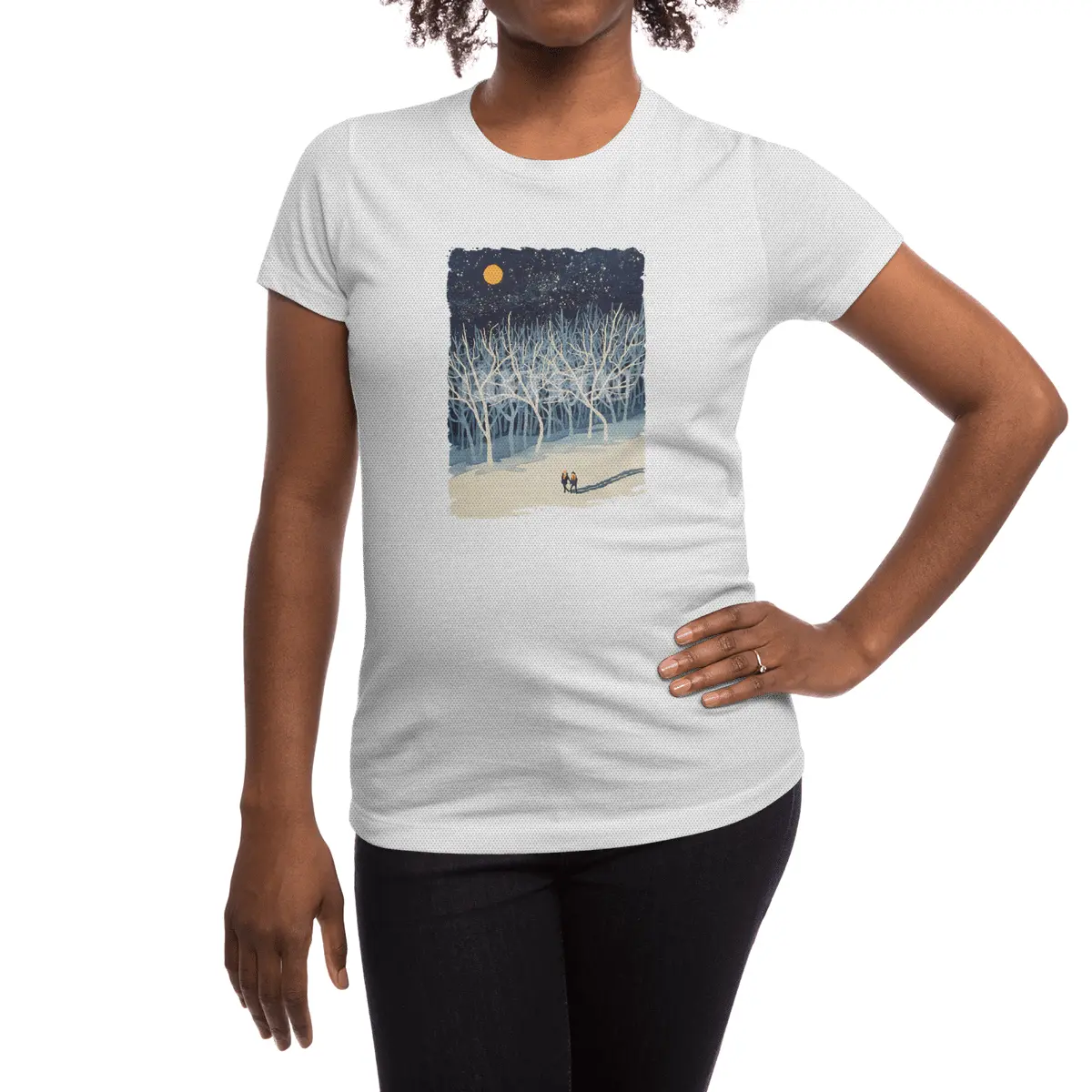 If on a Winter's Night... Spor T-Shirt