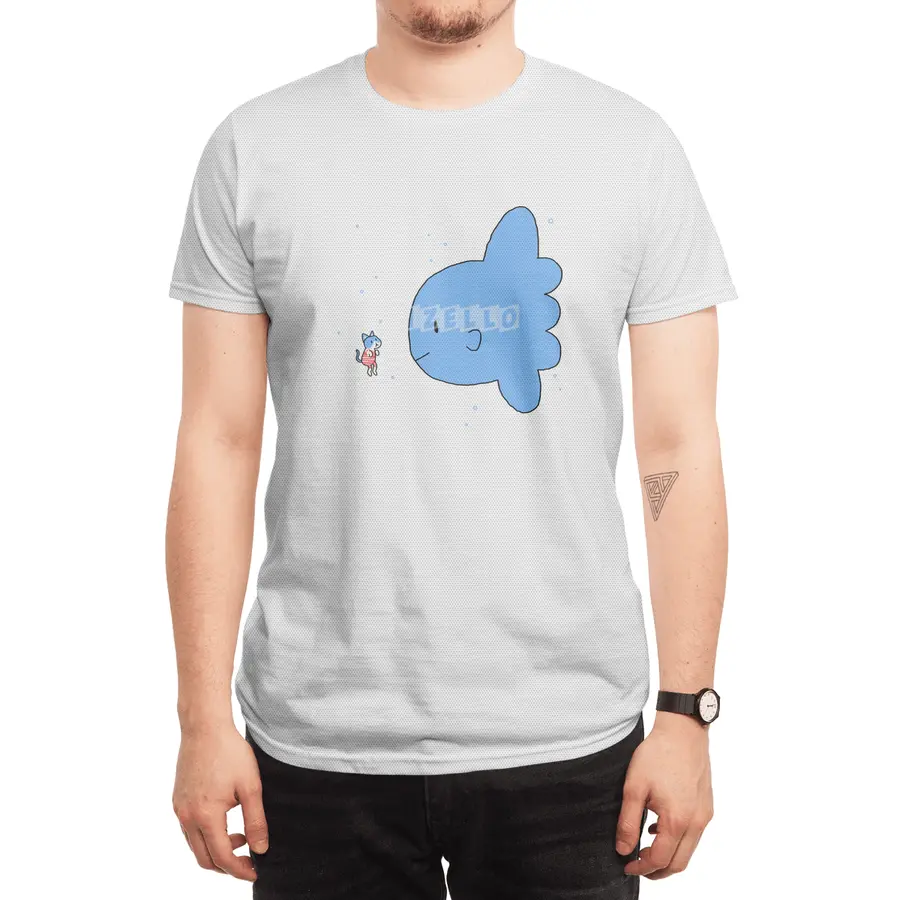Cat and Luna Fish Spor T-Shirt