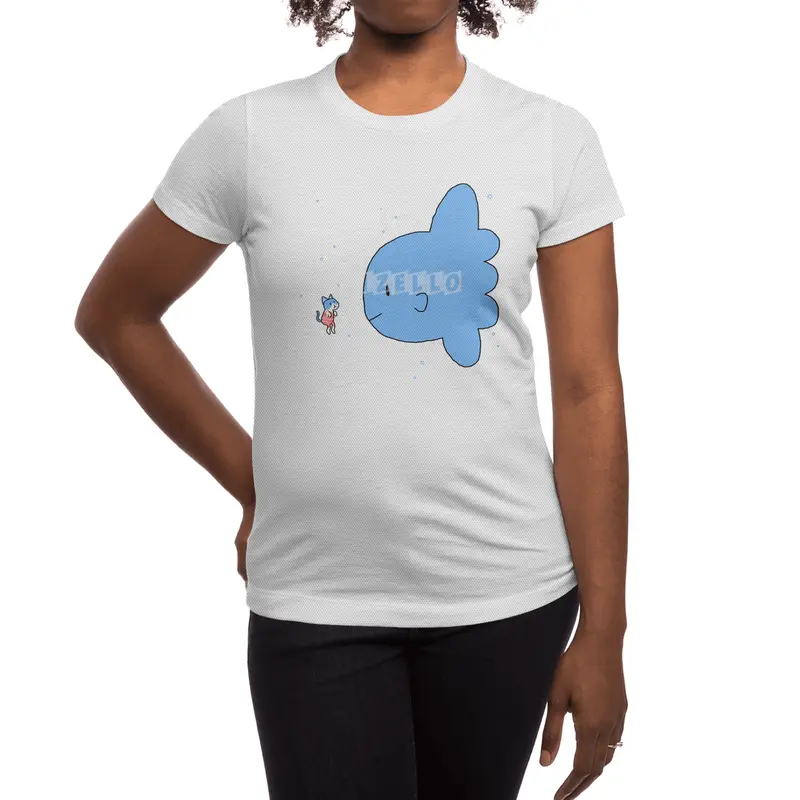 Cat and Luna Fish Spor T-Shirt