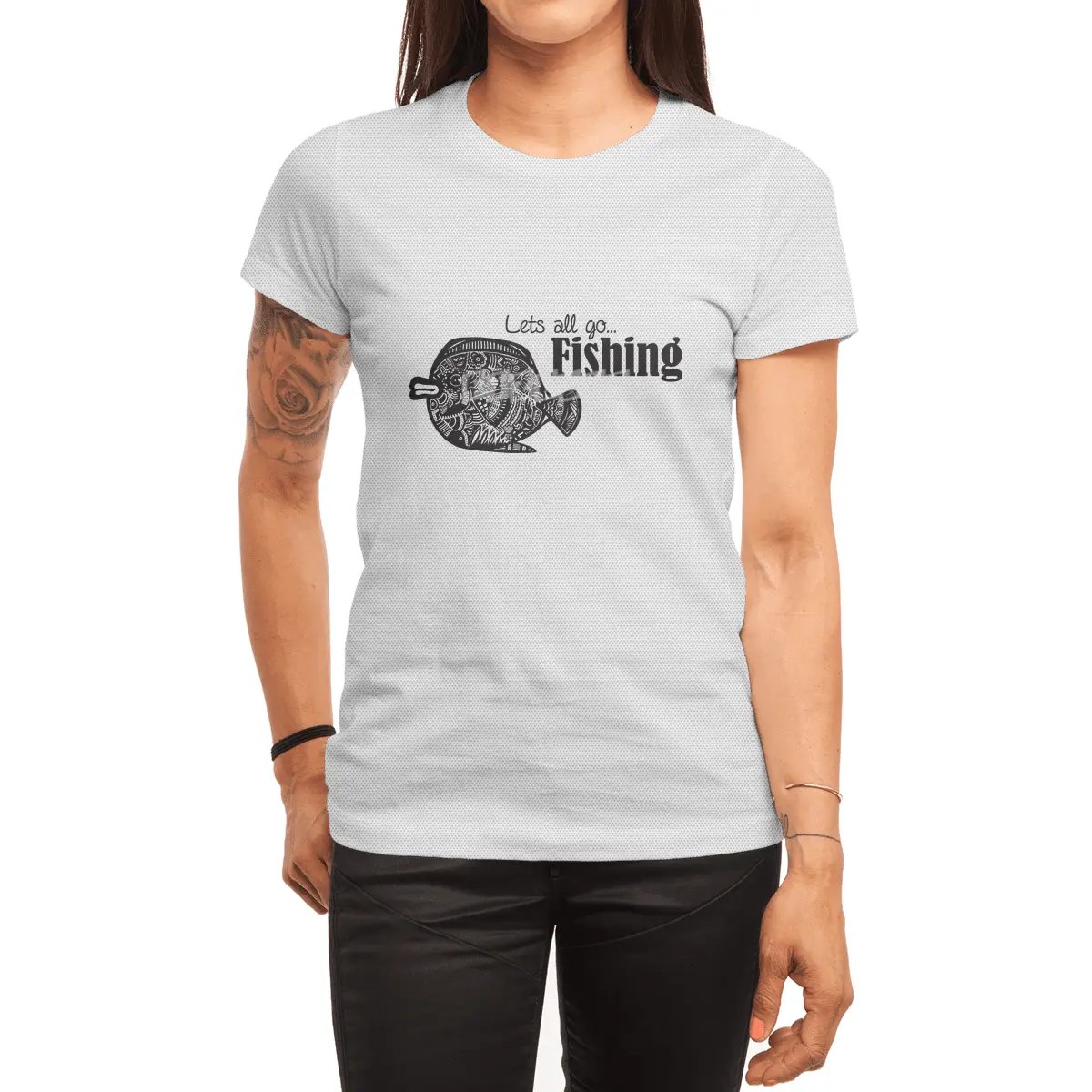 Let's all go fishing... Spor T-Shirt