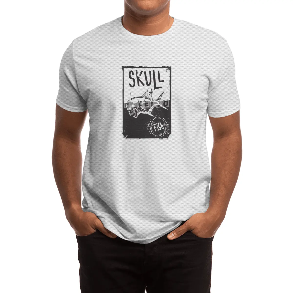 Skull of Fish Spor T-Shirt