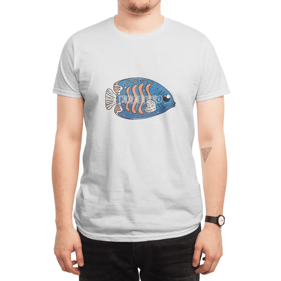 Cute Fish Spor T-Shirt