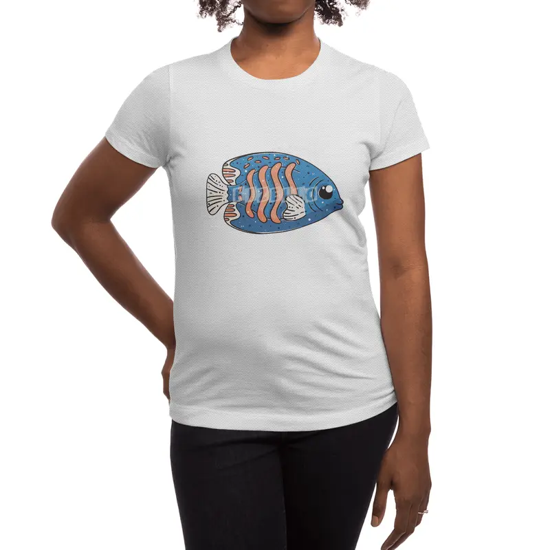 Cute Fish Spor T-Shirt