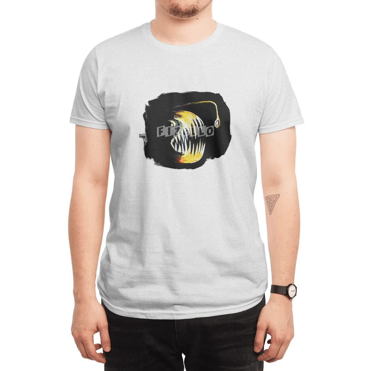 Angler fish! Spor T-Shirt
