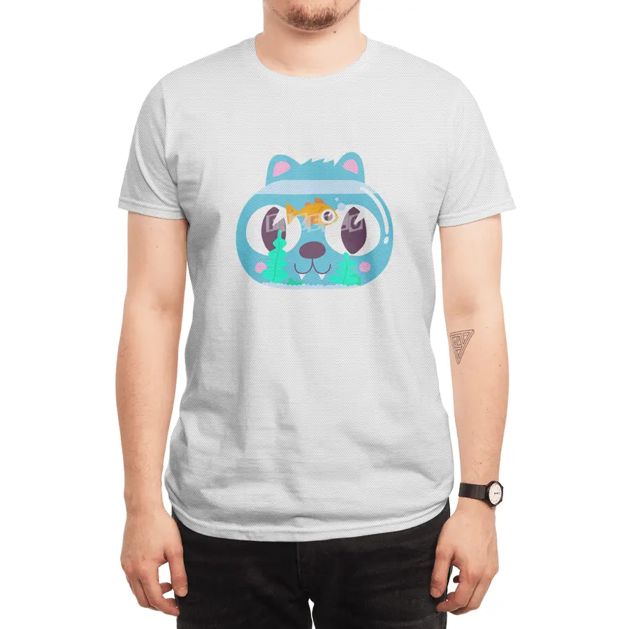 Cat & Fish Spor T-Shirt