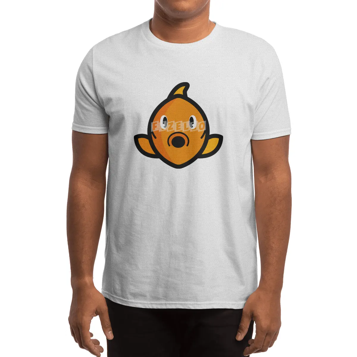 Happy little fish Spor T-Shirt