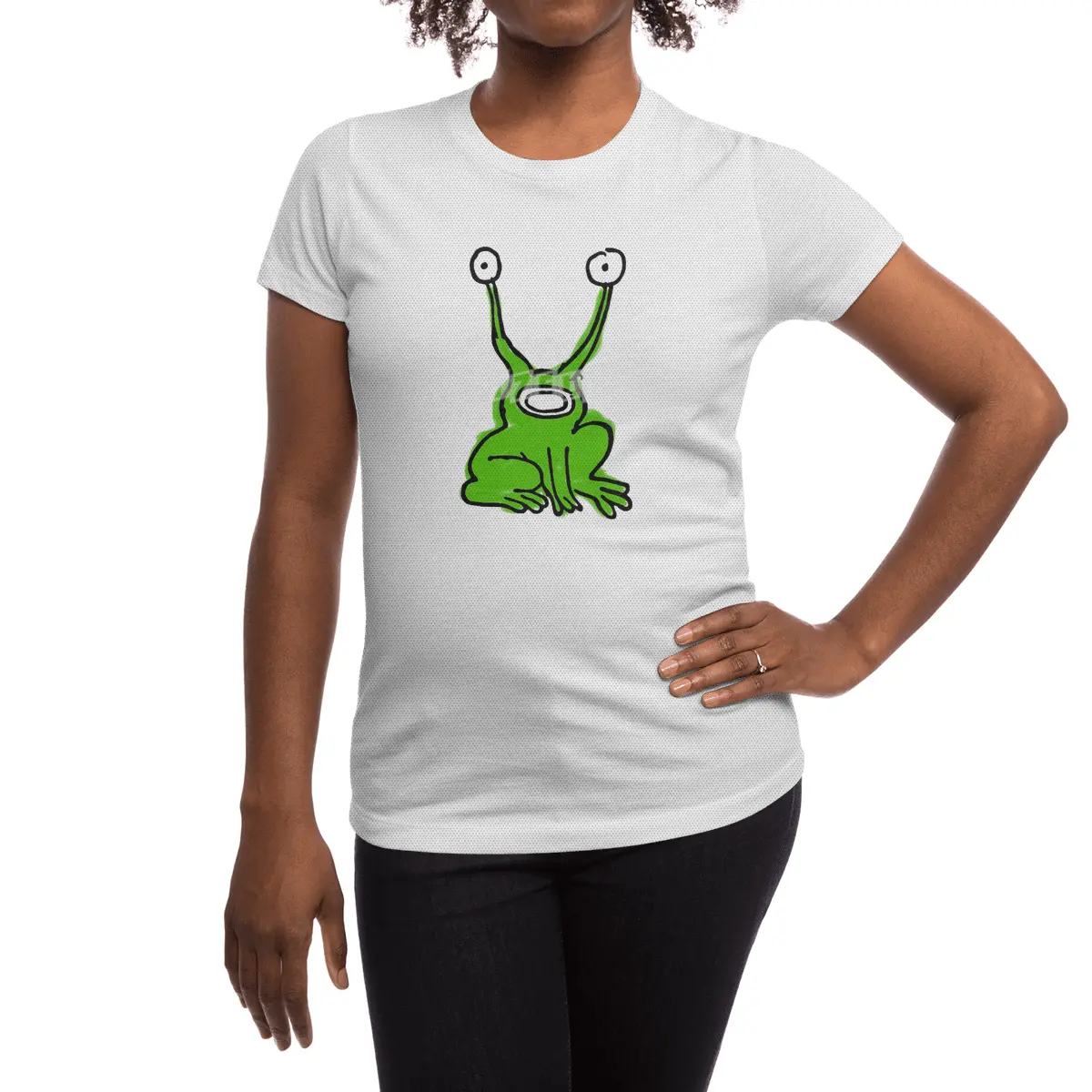 The Unfinished Frog Spor T-Shirt