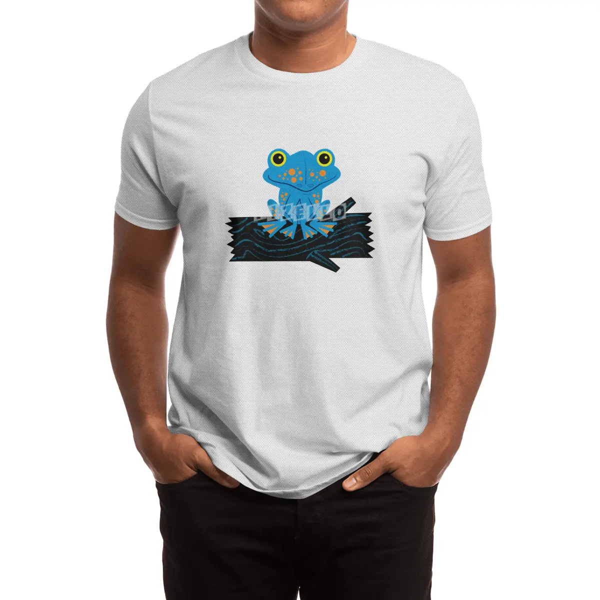 Frog On a Log Spor T-Shirt