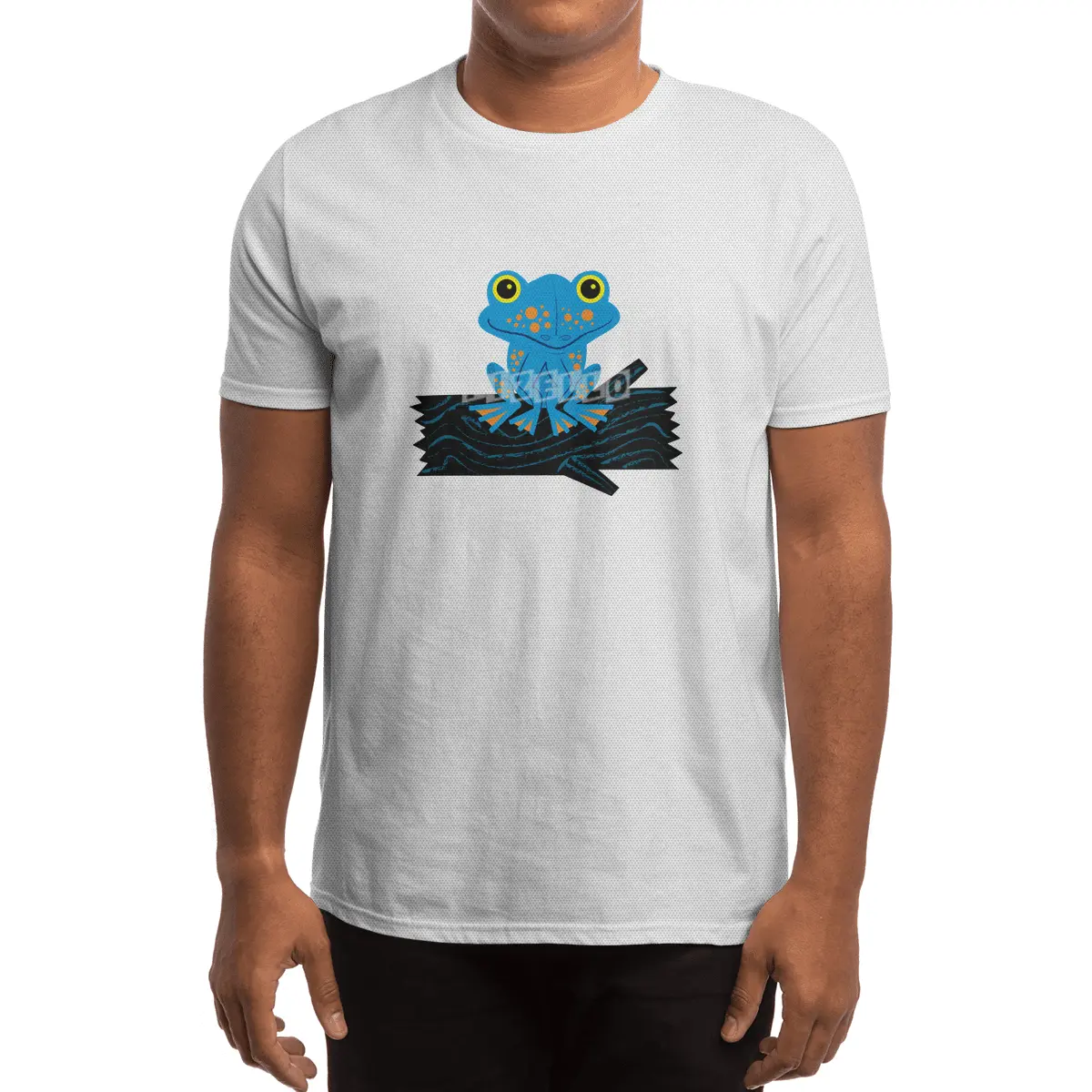 Frog On a Log Spor T-Shirt