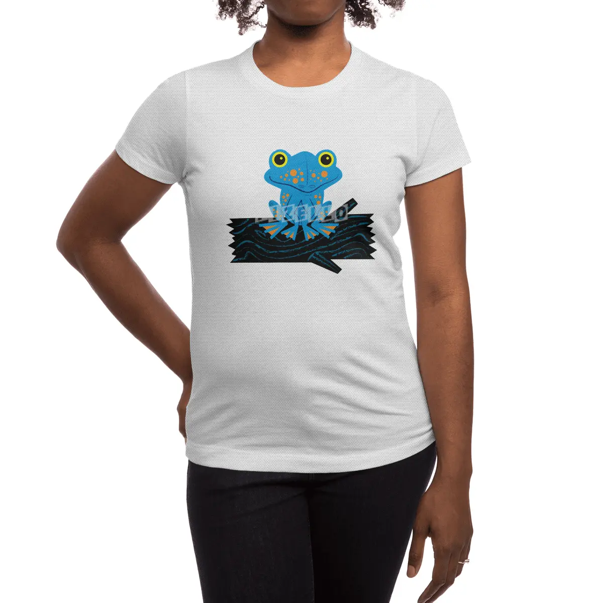 Frog On a Log Spor T-Shirt