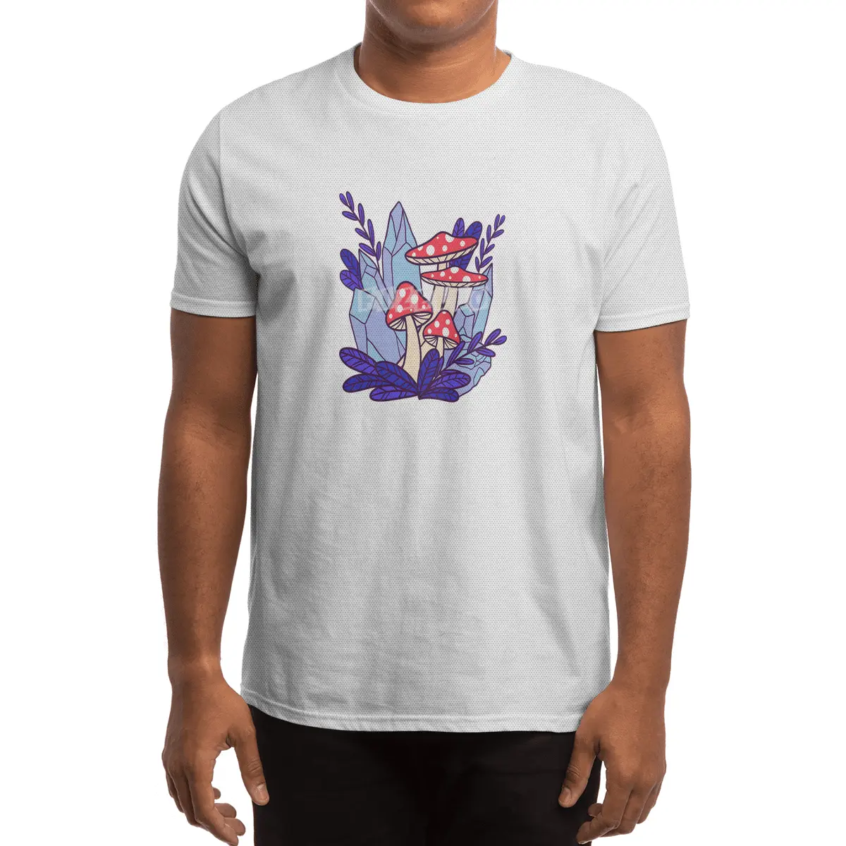 Magic Mushrooms Spor T-Shirt