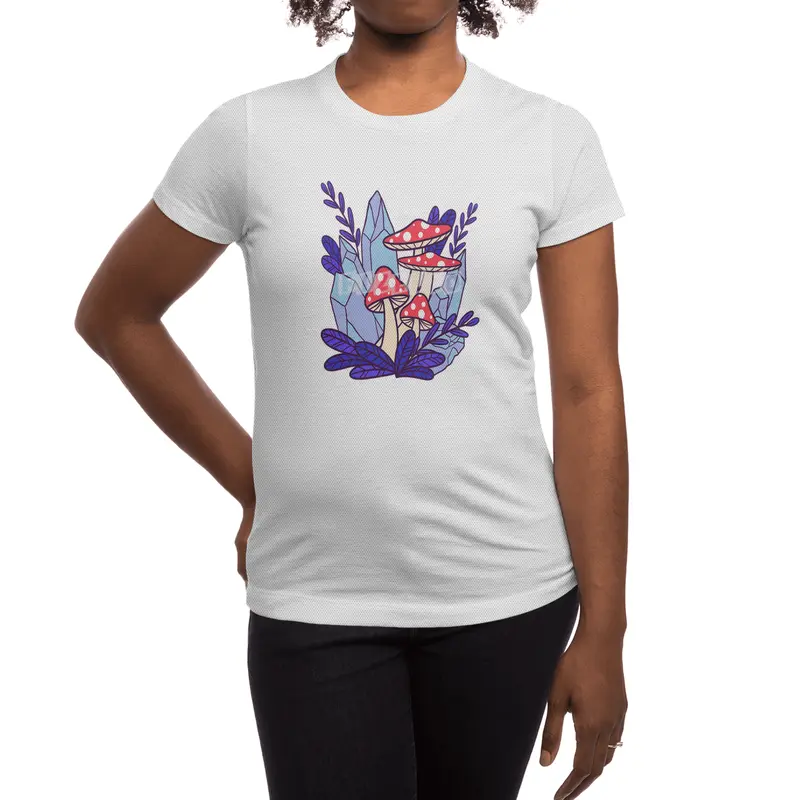 Magic Mushrooms Spor T-Shirt