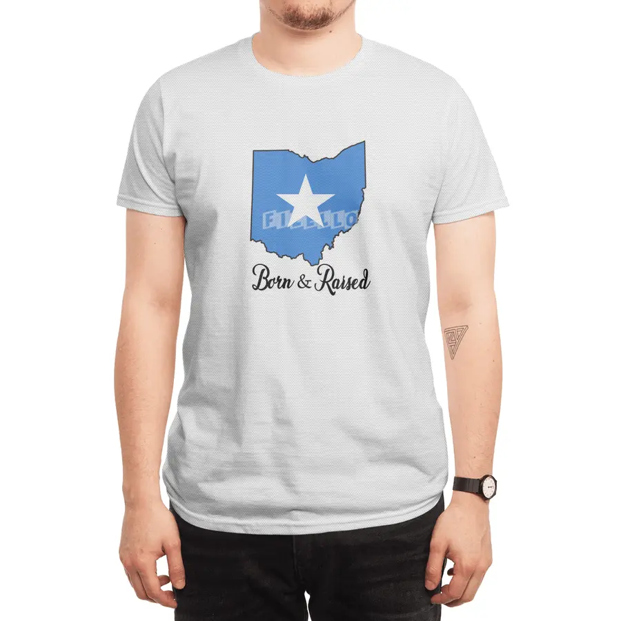 Born in Somalia Raised in Ohio Spor T-Shirt