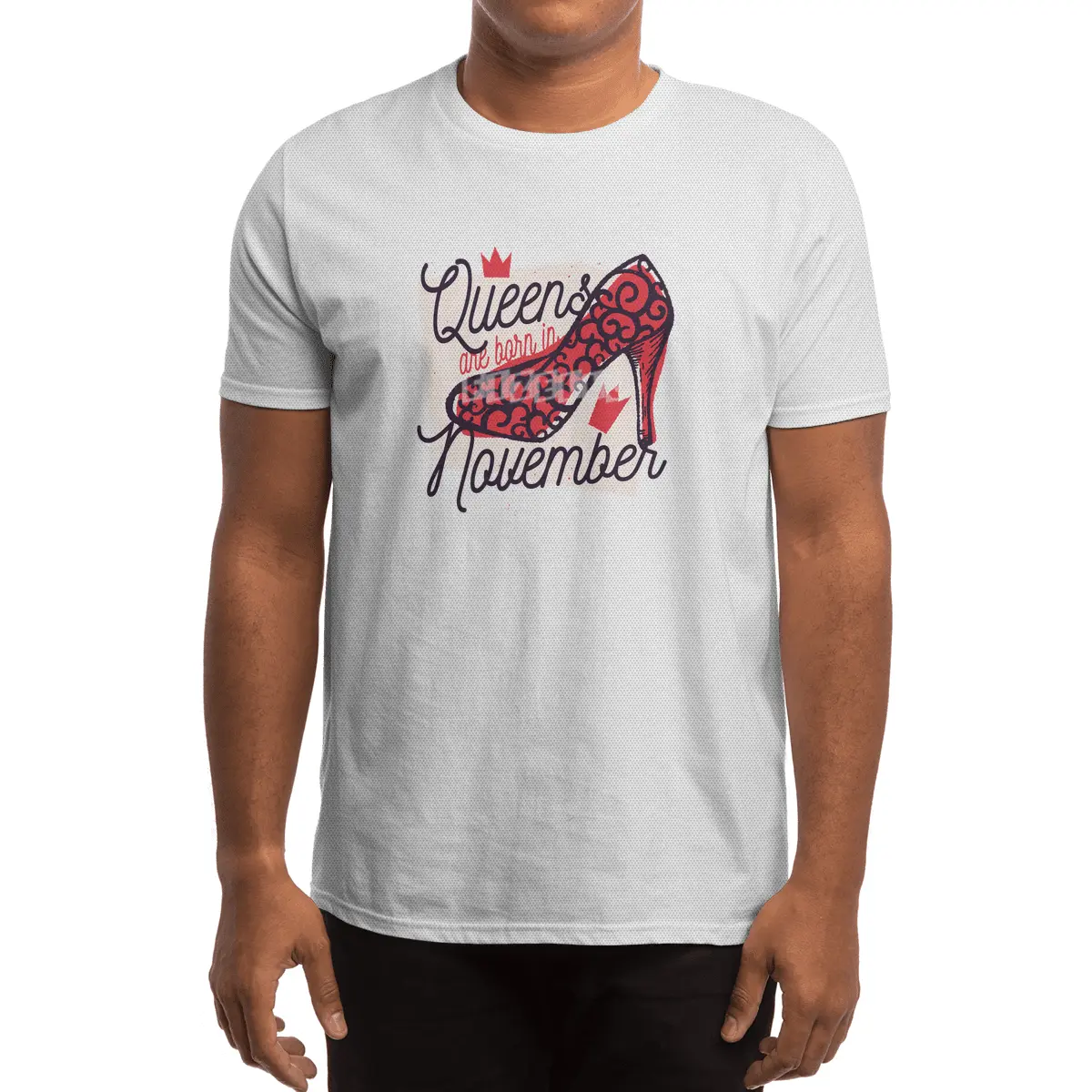 Queens are Born in November Birthday Spor T-Shirt