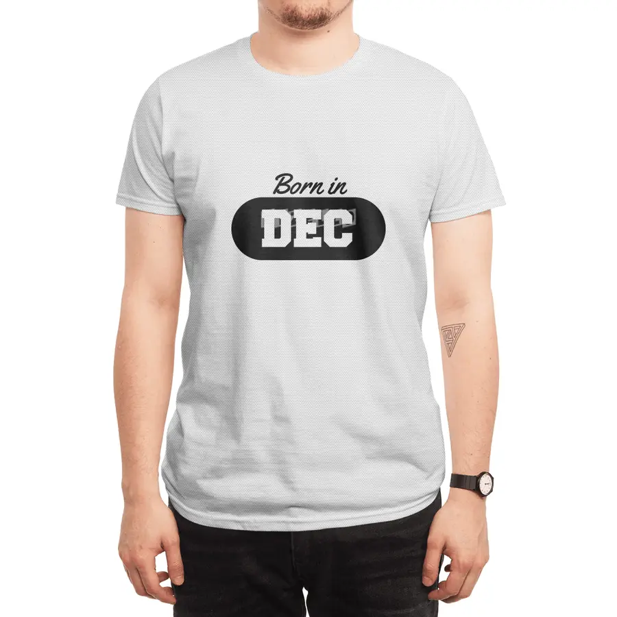 Born in December Spor T-Shirt