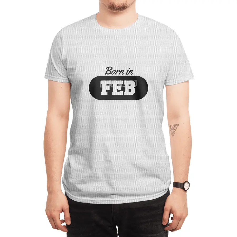 Born in February Spor T-Shirt