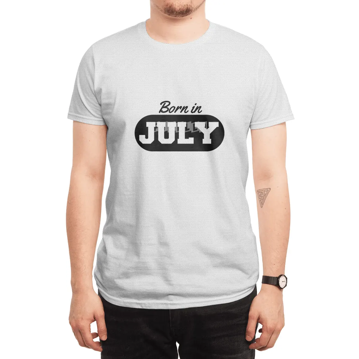 Born in July Spor T-Shirt