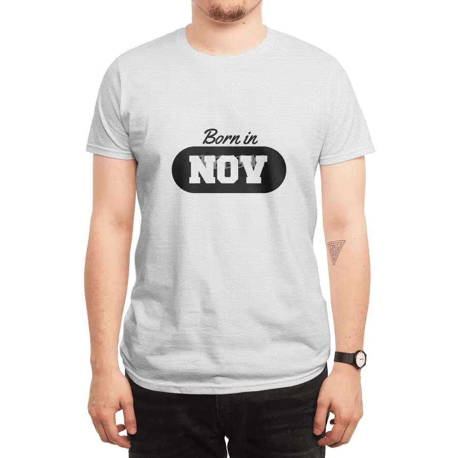 Born in November Spor T-Shirt