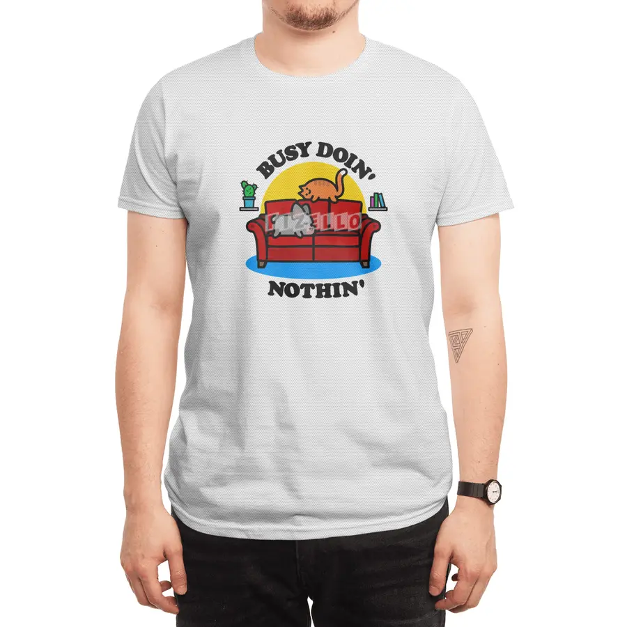Busy Doin' Nothin' Spor T-Shirt