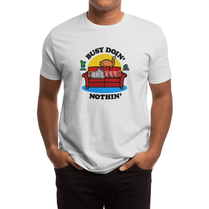 Busy Doin' Nothin' Spor T-Shirt
