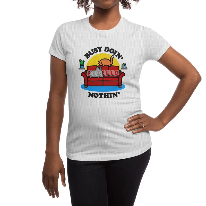 Busy Doin' Nothin' Spor T-Shirt